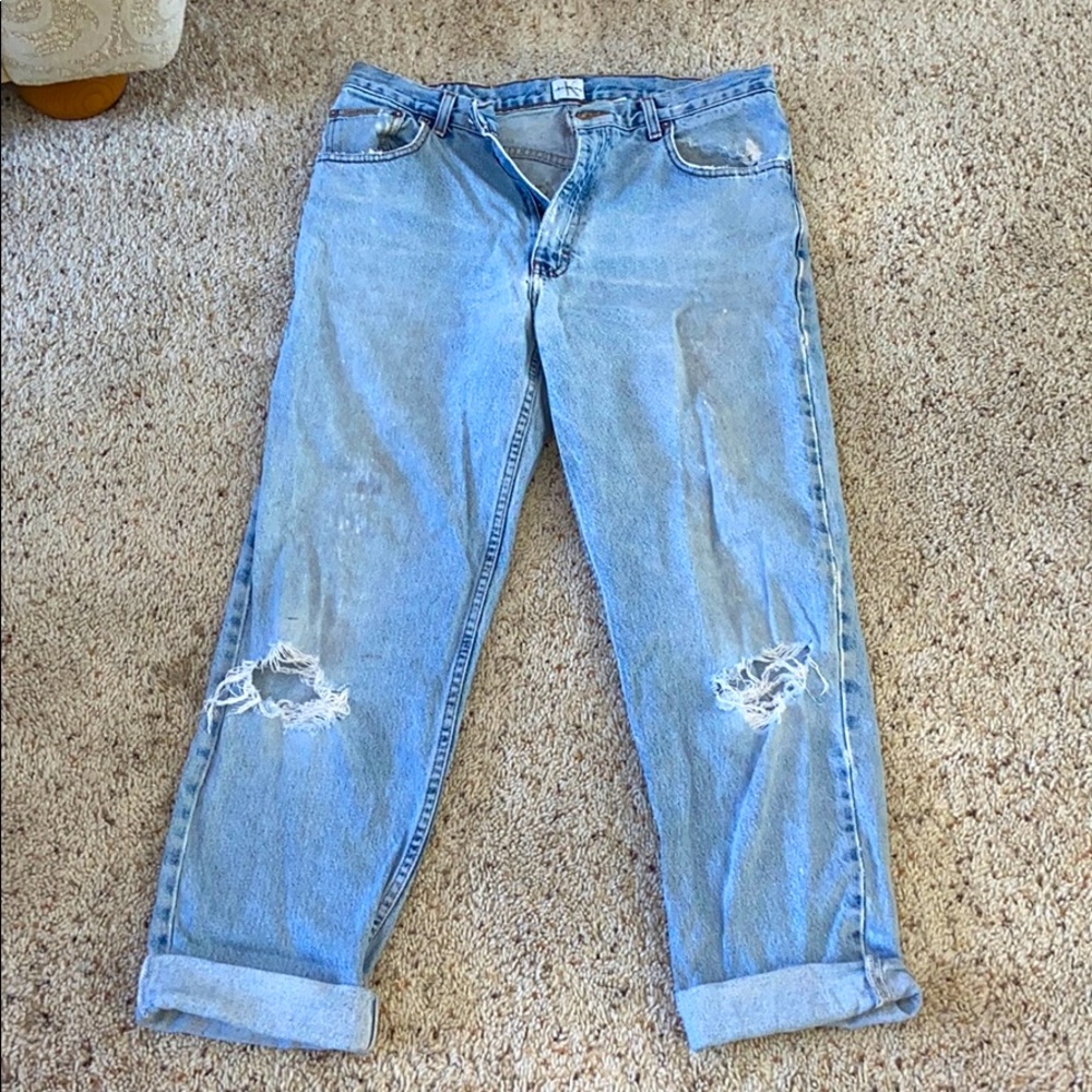 Light wash Calvin Klein jeans